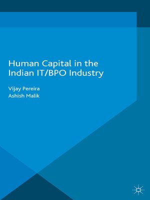 cover image of Human Capital in the Indian IT / BPO Industry